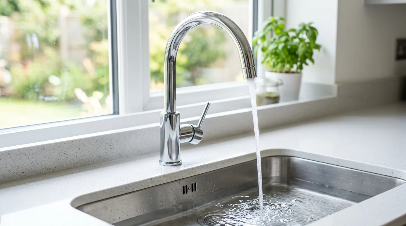Local Plumbing Master Pros same day plumber fixing a faucet in Fruitdale, CA